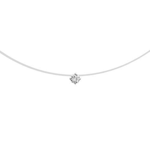 collier argent zirconium collier argent zirconium