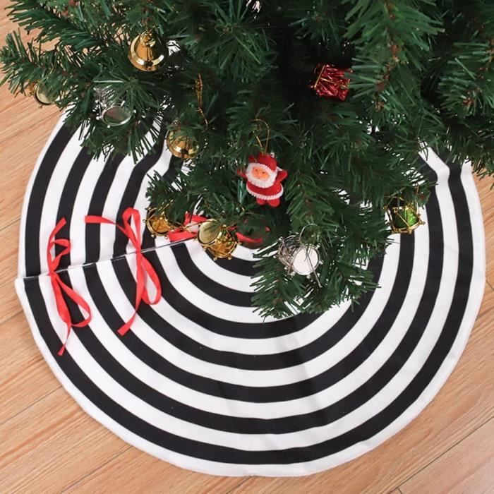 122CM Jupe de Sapin Noël Couvre Pied de Sapin Noel Jupe Arbre de Noël