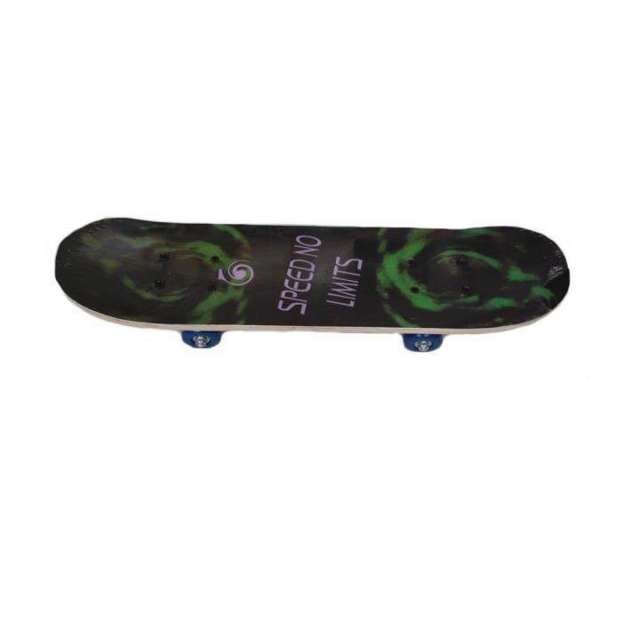 Planche à roulettes Mini Cruiser Rude Boyz de 24 pouces (61 cm) - Trucks en aluminium - Planche