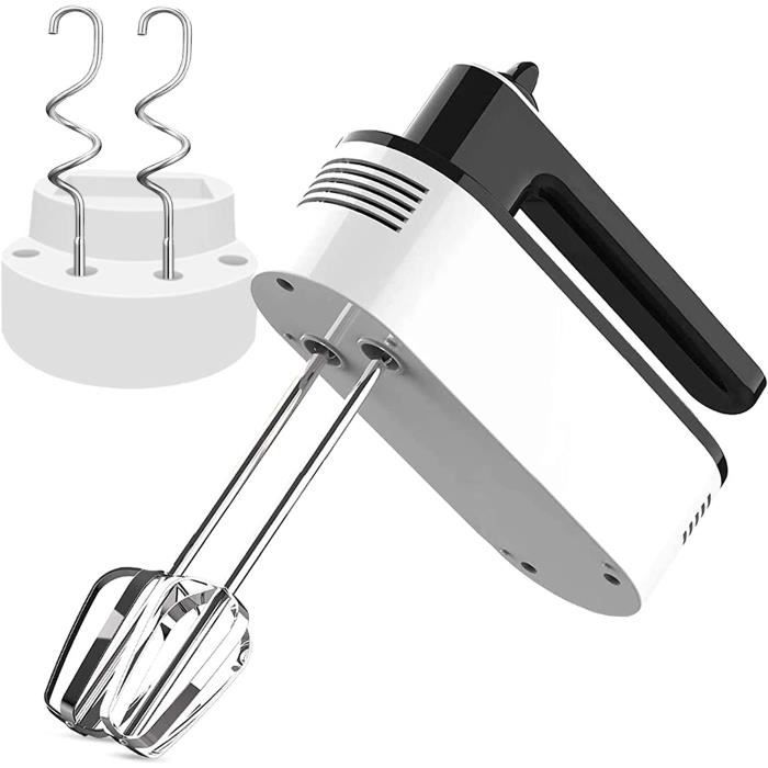 Lot De 2 Têtes De Mixage En Acier Inoxydable - Pour Batteur électrique - Pièces De Rechange - Longueur 19,1 Cm - Lavables Au Lave-vaisselle