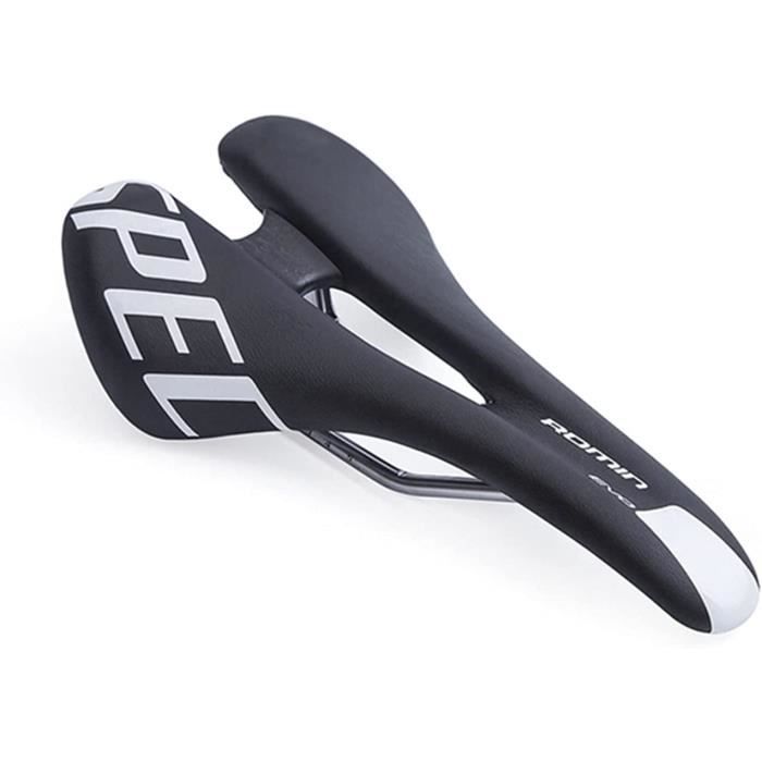 Selle Vélo Large Rectangulaire – Sans Nez, Ergonomique, Amorti Double Couche, 26x17 Cm