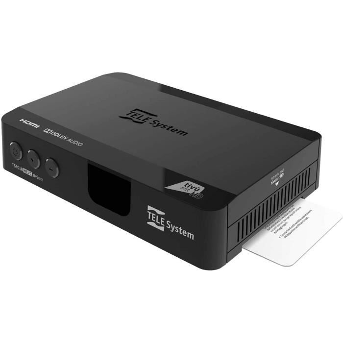 Récepteur Satellite Labgear VSAT02 Full HD DVB-S2 - Enregistrement USB, Guide 7 Jours, Télécommande - 12