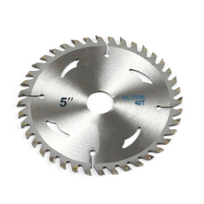 Lame De Scie Disque Pour Meuleuse D Angle 125mm Disques De Coupe Du Bois Circulaire 40 Dents Nouveau Achat Vente Disque De Decoupe Lame De Scie Disque Pour Meule Cdiscount