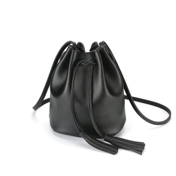 Petite Bandoulière Femmes Sacs Pour Femmes Seau Tassel épaule Sac à main