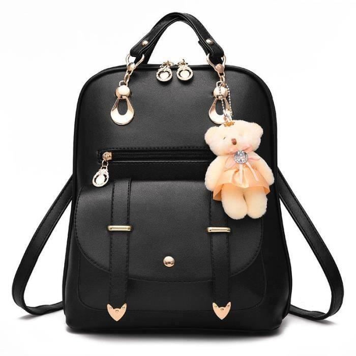 Sac A Dos Sac Femme De Marque Sac Cuir Femme Meilleur Sac A Dos Femme 2017 Noir Sac A Dos De Luxe Femmes Sacs Ki16236 Achat Vente Sac A Dos