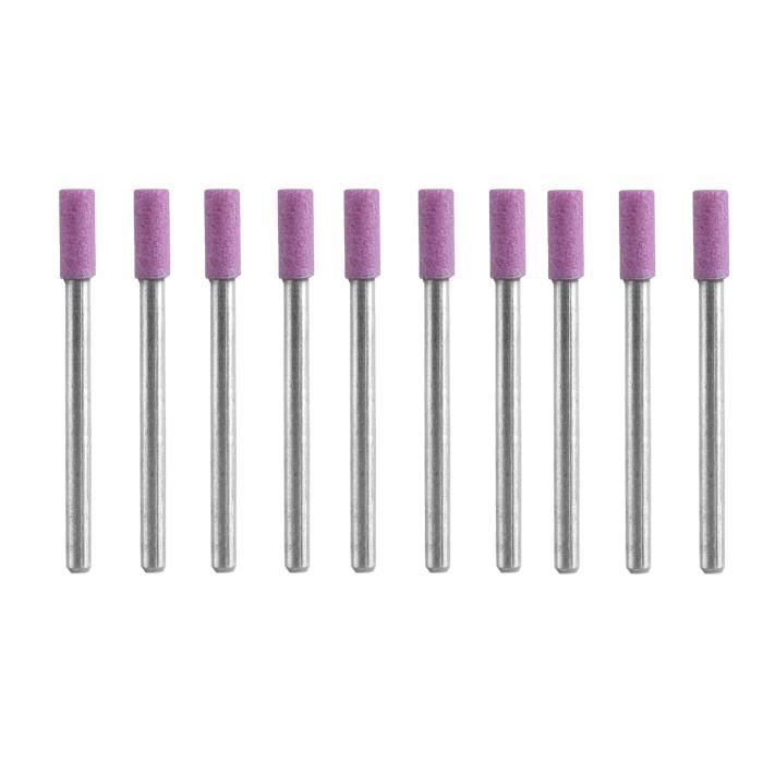 Lot De 20 Pointes Diamant Montées 2,35mm - Forme Bille Pour Meulage - Uxcell