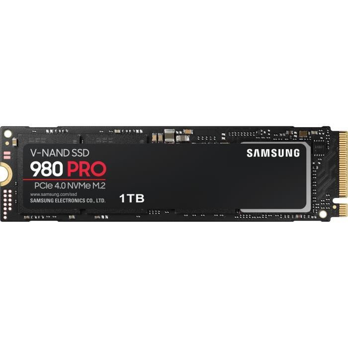 SAMSUNG - SSD Interne - 980 PRO - 1To - M.2 NVMe (MZ-V8P1T0BW