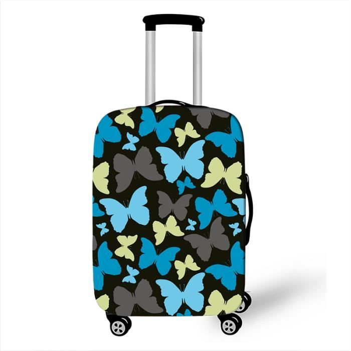 Housse De Valise élastique Tripnuo - Taille Unique Pour Valises De 18 à 32 Pouces - Protection Lavable Contre Rayures Et Poussière