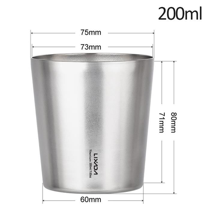 Lot 50 Chopes à Bière Inox Double Paroi 14 Oz - Coffret Cadeau
