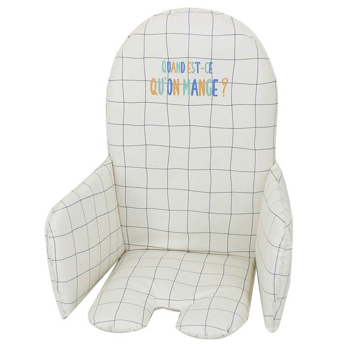 Coussin de chaise universel en PVC - BABYCALIN - Positive Colors - Bébé - 6 mois à 3 ans - Beige
