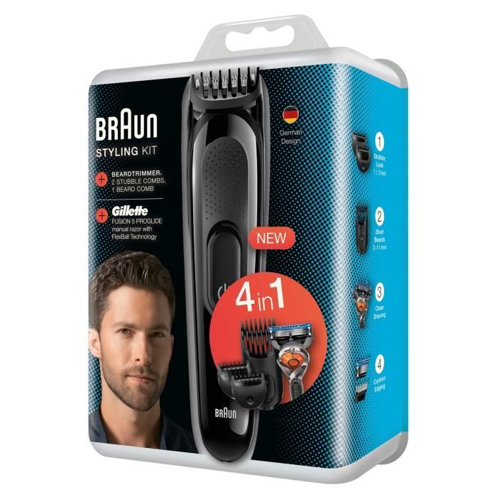 Cortapelos Barbero Braun Sk3000 4 En 1 Proglide - vue 5