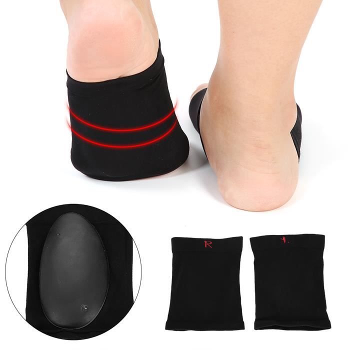 Voûtes Plantaires Orthopédiques Silicone - Demi Semelles Avant Pied Gel Pour Pieds Plats