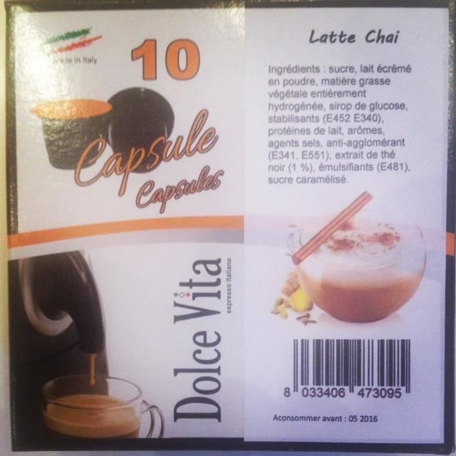 50 Capsules Compatibles Nespresso LATTE CHAI Cdiscount Au quotidien