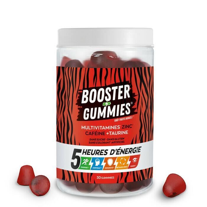 Booster Gummies Multivitamines - Zinc - Cafeine - Taurine30 gummies