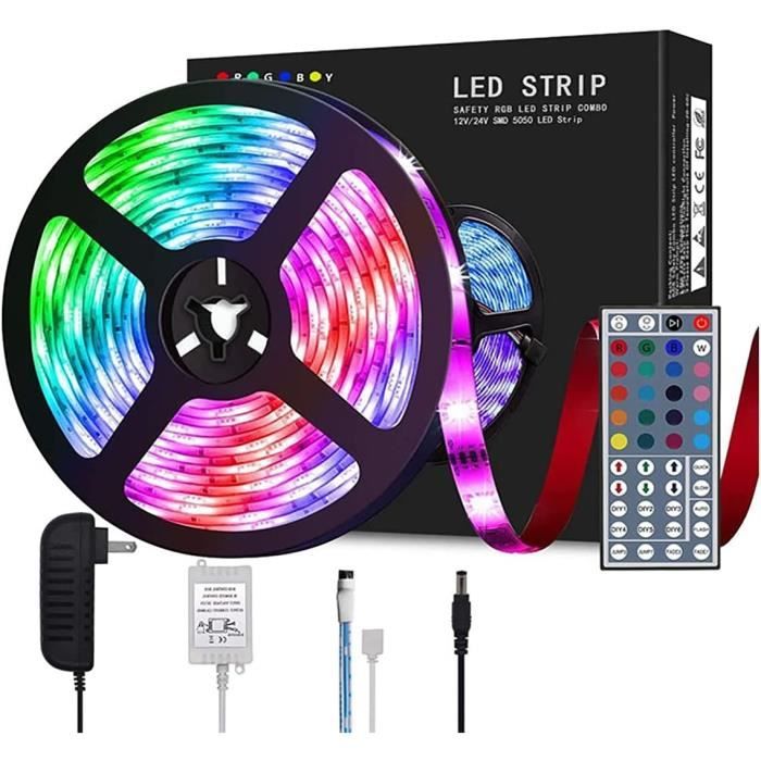 Bande Lumineuse Led En Néon, Rgb Non Etanche Ruban À Led Avec ...
