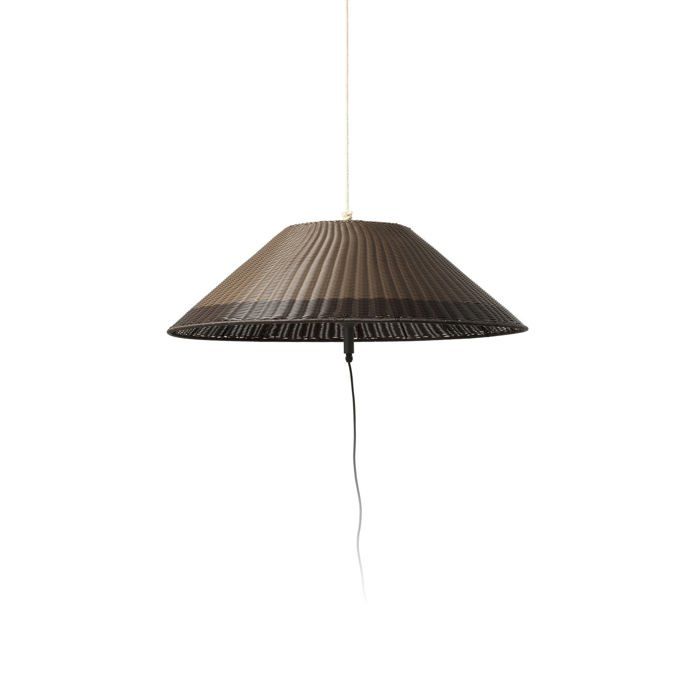 Suspension dExtérieur en Osier Marron Faro Saïgon Ø100cm