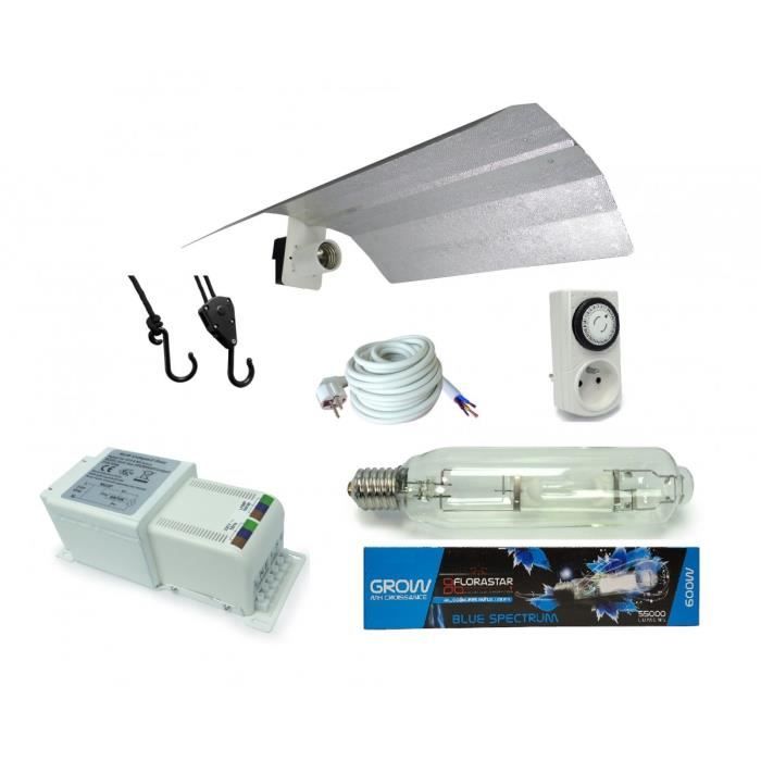 Lampe De Culture MH 600W Cultilite | Température 6400K, Culot E40 | Pour Phase Végétative Et Germination | Durée De Vie 12 000h