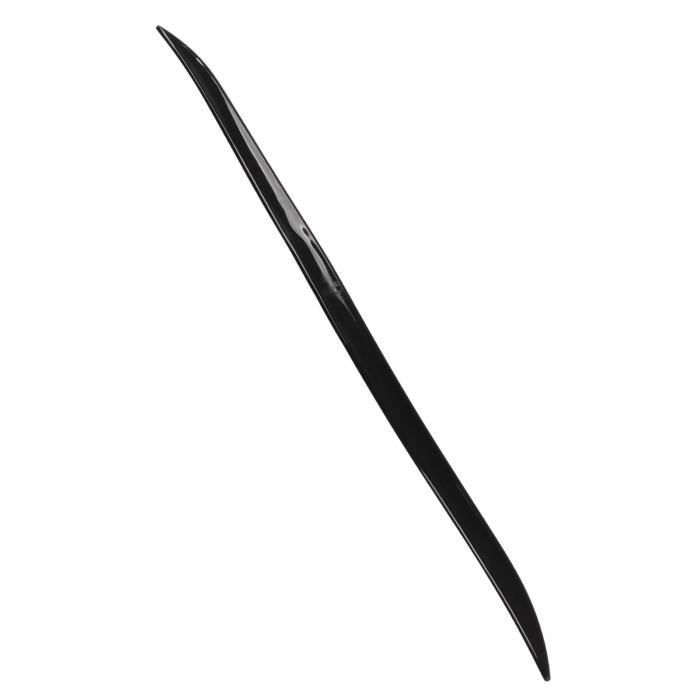 Aileron Arrière Voiture 1,5 M – Spoiler Flexible Fibre De Carbone Look Noir – Universel & Facile à Poser