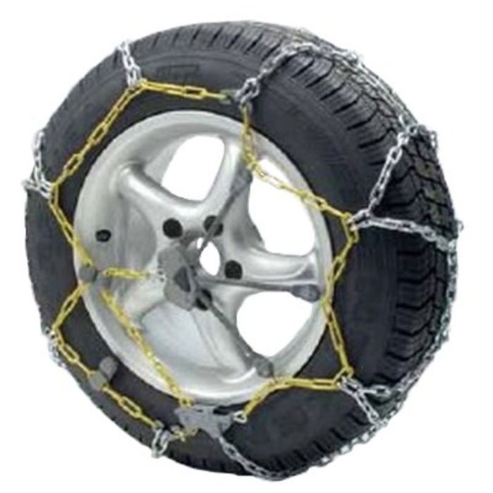 Goodyear Jeu De 2 Chaînes à Neige Métal 9mm Taille 120 Avec Tendeur Automatique