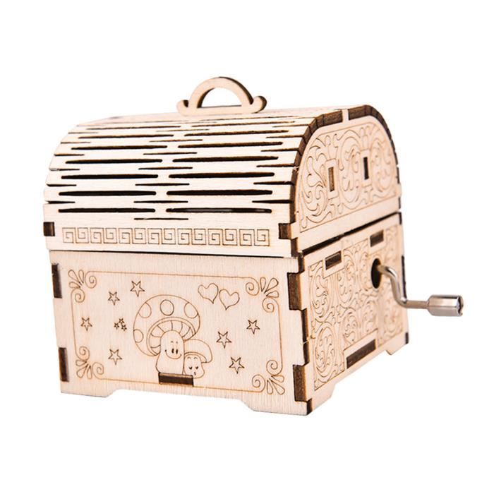 Robotime Christmas Melody Tree Music Dearmer Boxes, Puzzle en bois 3D, Cadeaux parfaits pour la famille, Jouet facile à assembler pour Robotime Christmas Melody Tree Music Dearmer Boxes, Puzzle en bois 3D, Cadeaux parfaits pour la famille, Jouet facile à assembler pour