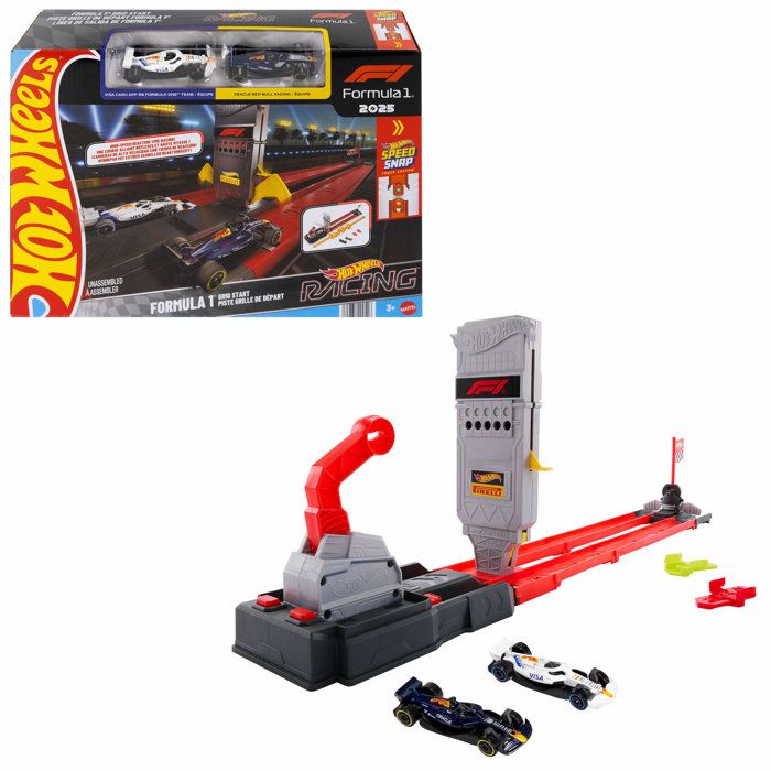 Circuit MATTEL Piste F1 JNN35 Multijoueur Compte à rebours Duel