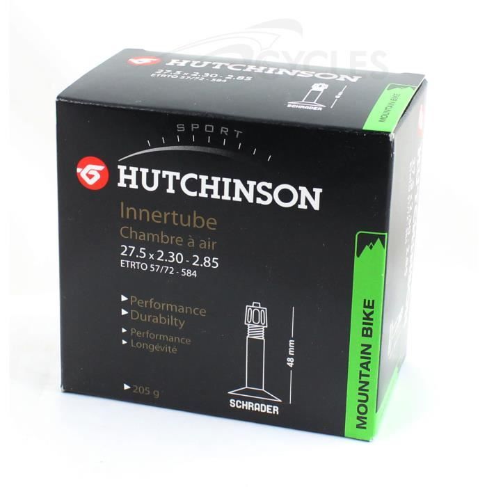 Chambre à air Hutchinson Standard - 26x1,70-2,35 Schrader 48 mm