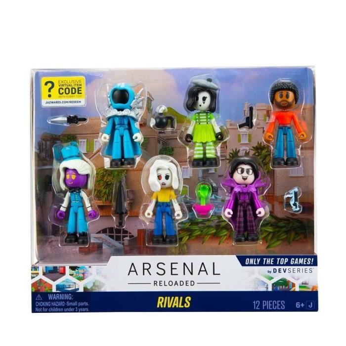 Køb Roblox Figurer - Brookhaven - Most Wanted - 12 Dele - Devseries fra