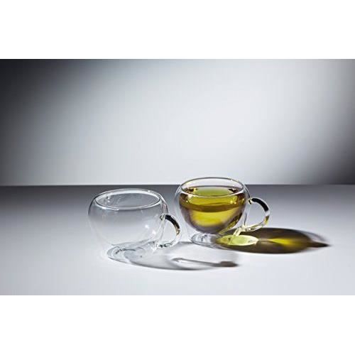 Tasses à Cappuccino Cosumy Double Paroi - Set De 4 Verres 230ml à Effet Flottant