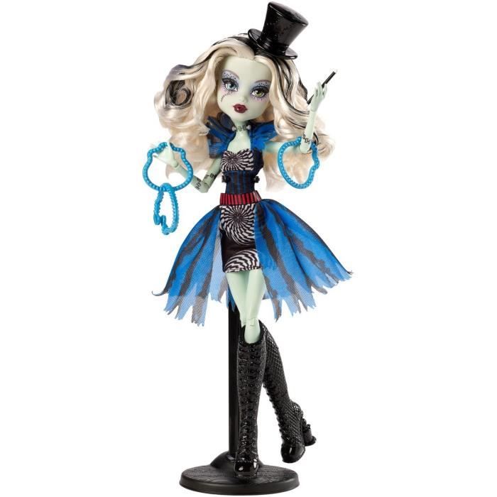 Monster High - CHX98 - Poupée Mannequin - Frankie - Freak Du Chic