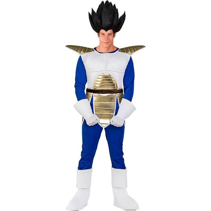 Déguisement Vegeta - Dragon Ball pour homme - FUNIDELIA - Manga, Saiyan, Dessins Animés - Bleu