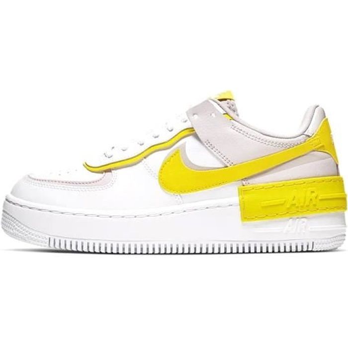Air Force 1 Shadow Pastel AF1 Baskets Air Force One Low Femme Fille Pas  Cher Blanc - Cdiscount Chaussures