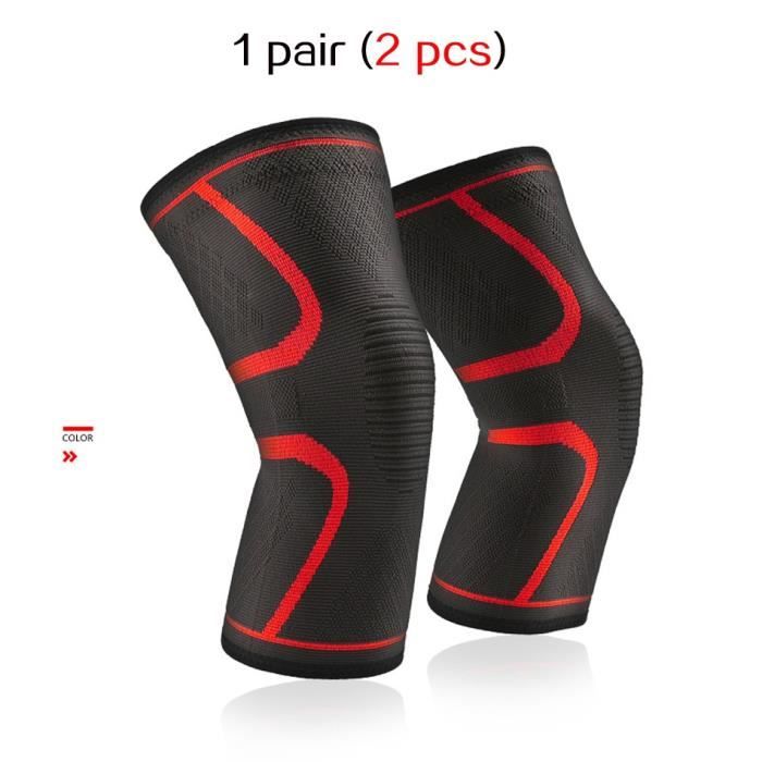 Genouillères Sport GXGM - Élastiques Avec Protège-poignets - Pour Basket, Danse, Yoga, VTT