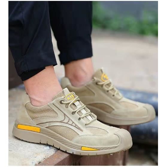 Chaussures de s curit pour hommes semelle souple respirante