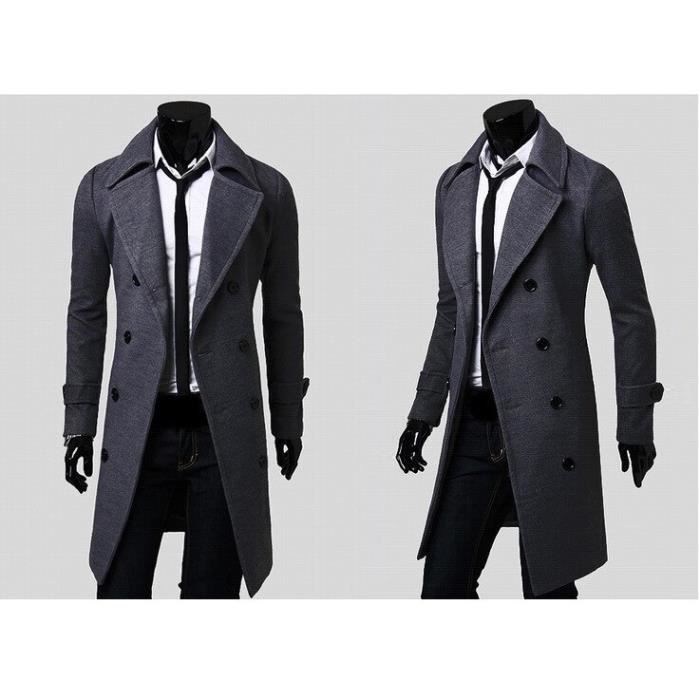 Manteau long homme cintré deals