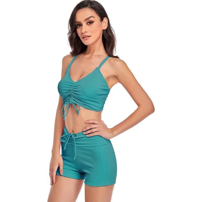 Maillot de bain sales shorty 2 pièces