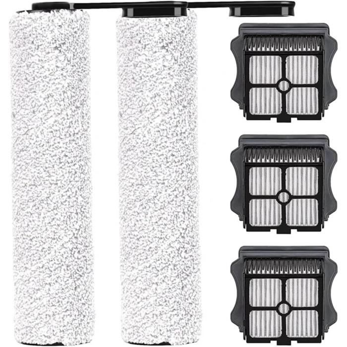 Filtre Brosse à Rouleau Compatible BISSELL CrossWave 3831 HF2 3845 3847 3848 - Pack 5 Pièces