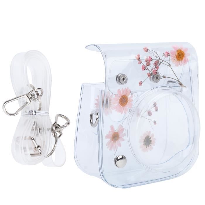 Étui Transparent PVC Pour Poupées – 15x25 Cm Avec Porte-Clés Perle – Protection Voyage Et Collection