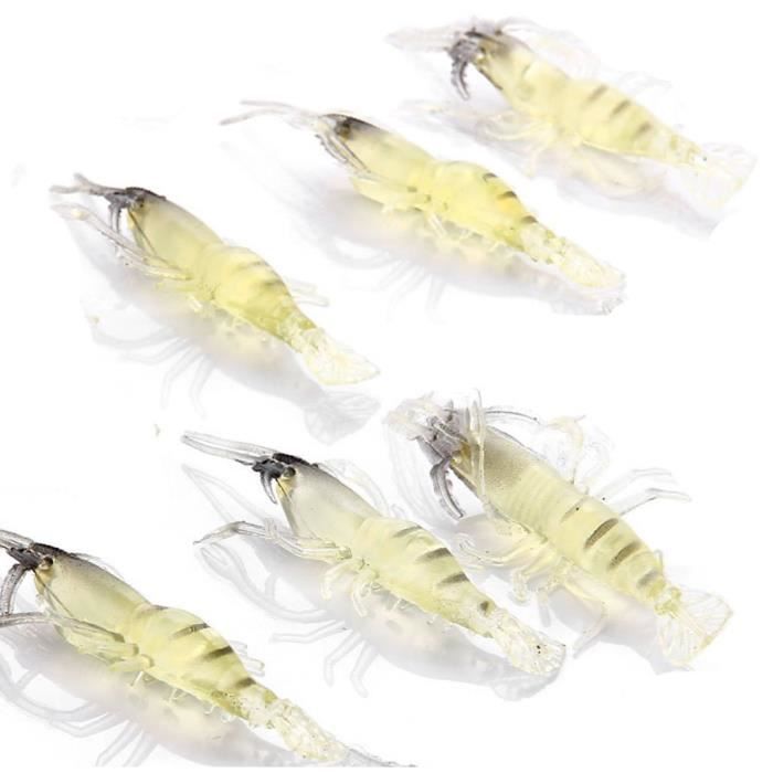 Leurre Souple Megabass Bottle Shrimp 4 Pouces - Crevette Noike, 6 Pièces (neuf)