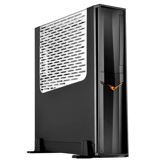 Boîtier PC Gamer Mini-ITX SilverStone SST-RVZ02B-W avec fenêtre noir