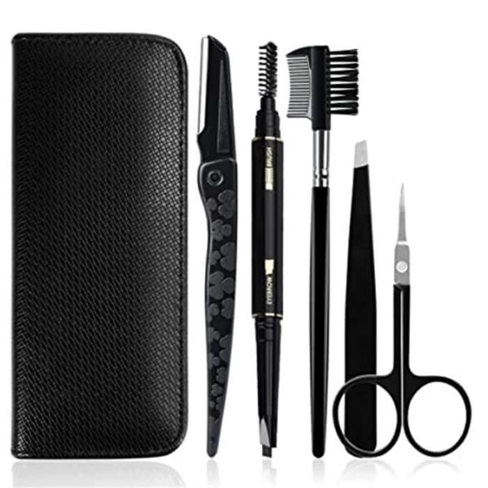Kit Epilation Sourcil (Lot de 5) SPECOOL Contient Pince à Épiler