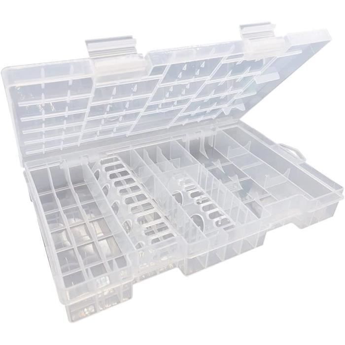 Boîte à Piles Plastique Avec LED - 4 Pièces 5 Mm - Couleur Bleue - Marque Integy - Neuf Sous Blister