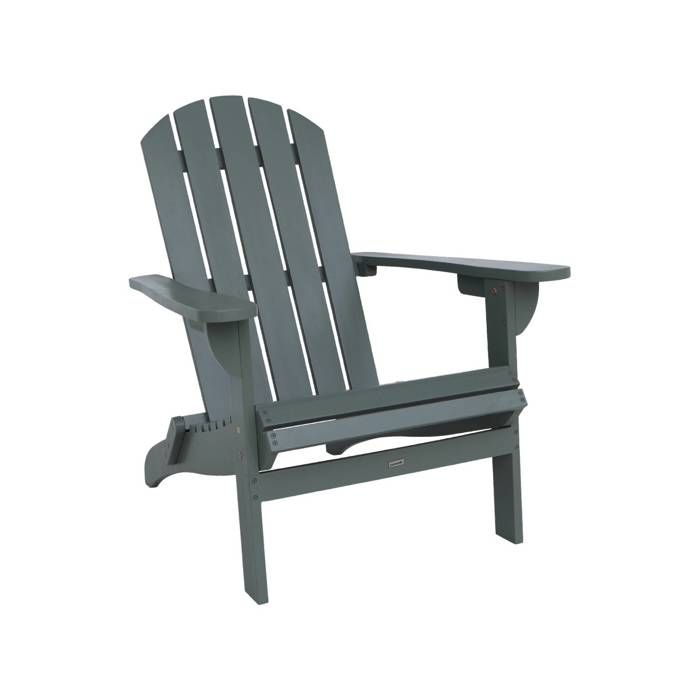 Fauteuil adirondack kaki en bois dacacia avec accoudoirs KERINA. plusieurs coloris. 90 x 71 x 91.5 cm Fauteuil adirondack kaki en bois dacacia avec accoudoirs KERINA. plusieurs coloris. 90 x 71 x 91.5 cm
