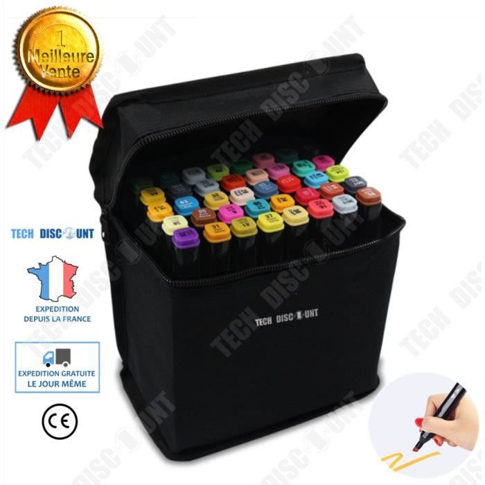 PENCCOR Kit De Peinture Deluxe De Qualité Supérieure 208 Pièces Mallette De Peinture Pour Enfants Débutants Ensemble De Crayons à Colorier Aquarelle Couleur Pastel à L'huile Crayons à