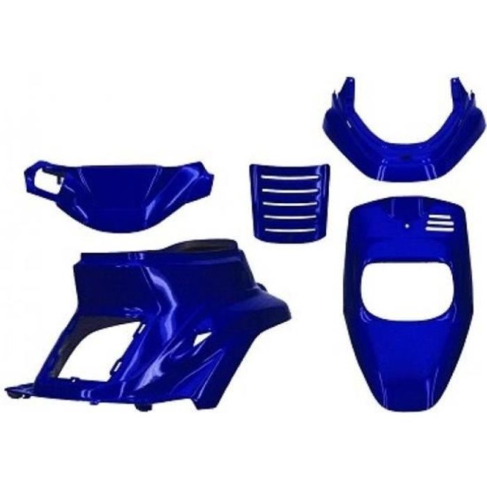 Kit Carénage Noir Mat Pour Scooter MBK 50 Spirit 2004-2017 - 4 Pièces