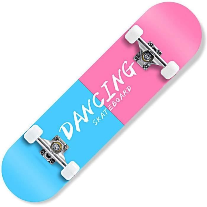 Complet de Skateboard 22 Longboard Cruiser Roulements ABEC-7 Planche à