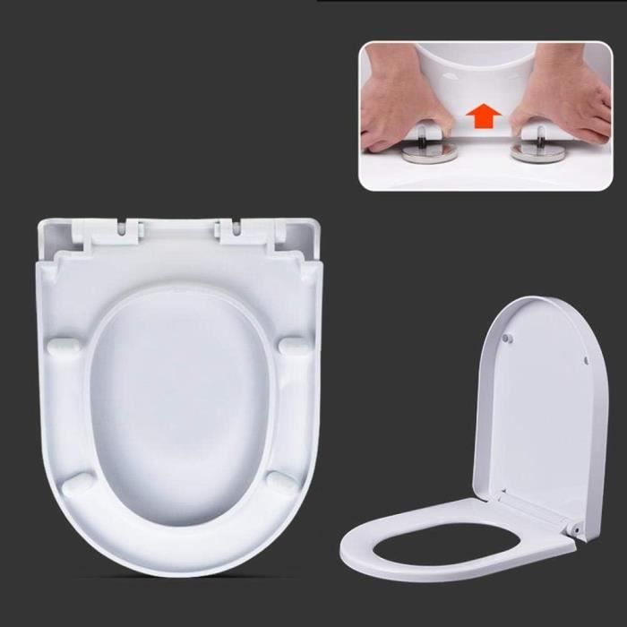 Gala Nila G5138201 Siège Fixe Pour Toilettes Avec Kit De