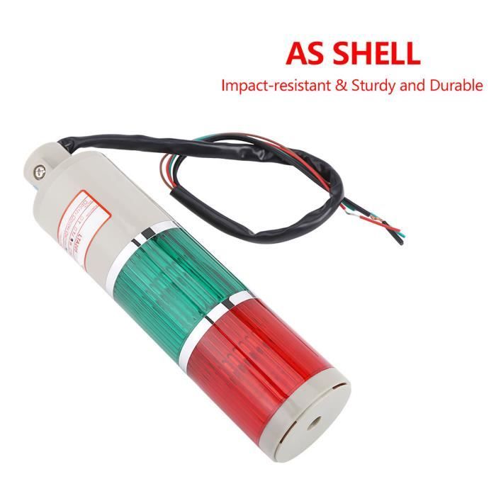 Balise Lumineuse D'Alerte D'Urgence Eflare HZ520 Rouge - Pour Sécurité, Véhicule, Chantier