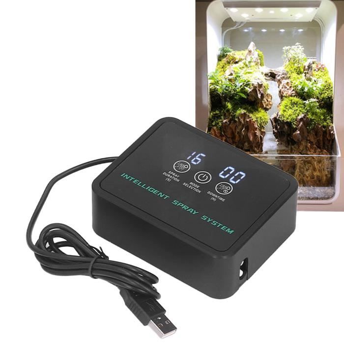 Meilleurs prix pour NEUF Humidificateur de reptiles de vaporisateur de nébuliseur pour le terrarium d'amphibie -ABI