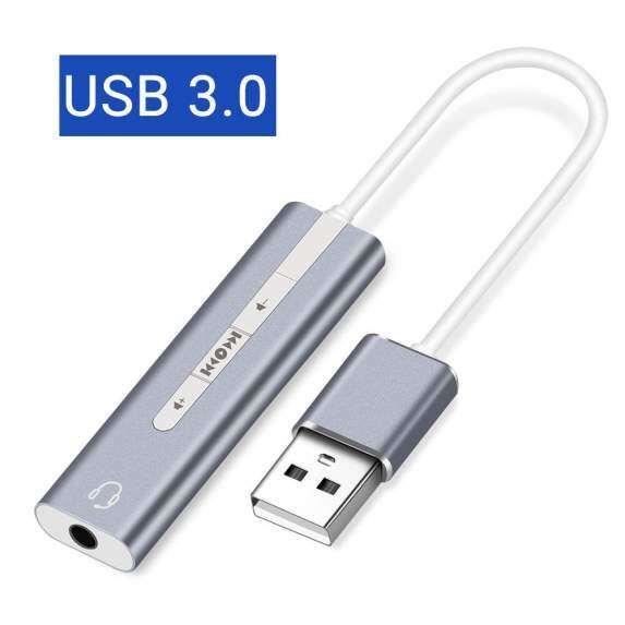 GP08465Carte son externe 2 en 1. USB C USB 3.0 à 3.5mm. adaptateur — free download