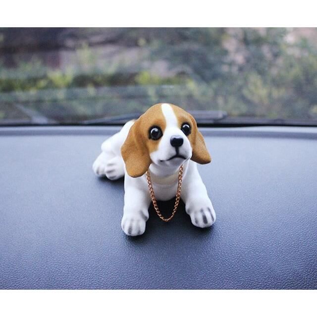 Hoshisea Décorations Bobblehead Résine Poupée Voiture